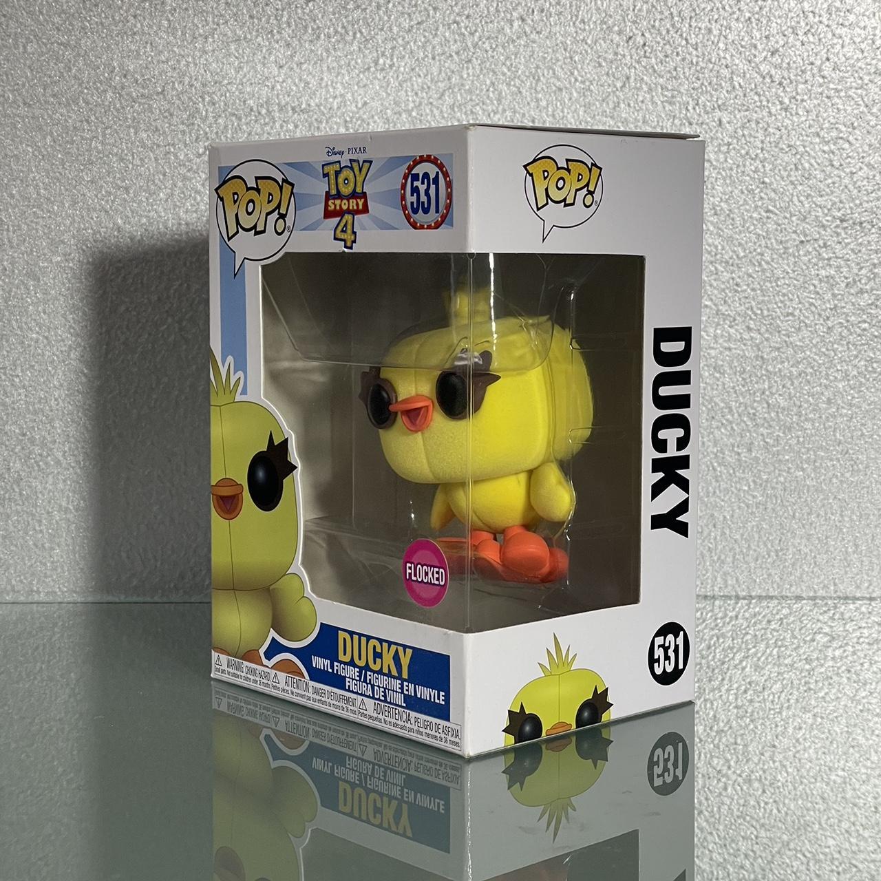 Toy Story FLOCKED Ducky Funko Pop! Depop