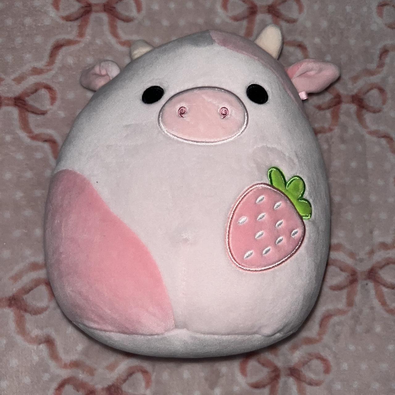 Shops Squishmallow Reshma the Strawberry Cow 8” Stuffed Plush BNWT