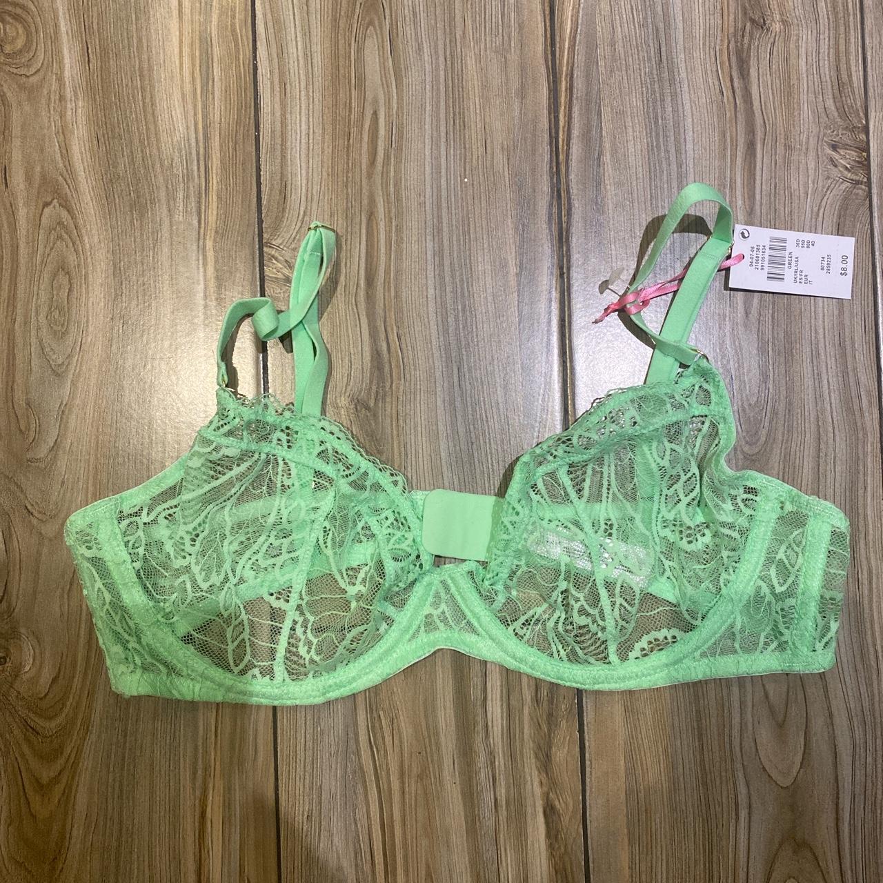 Primark Women S Green Bra Depop