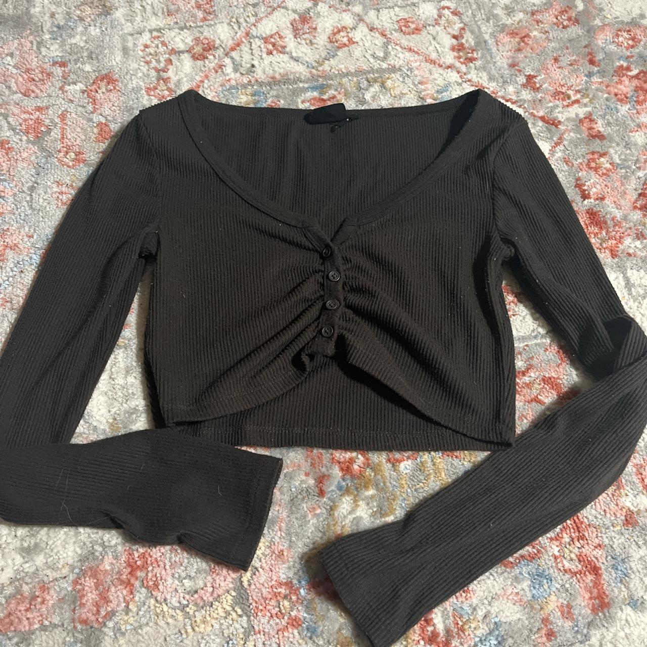 urban outfitters out from under cropped long sleeve - Depop