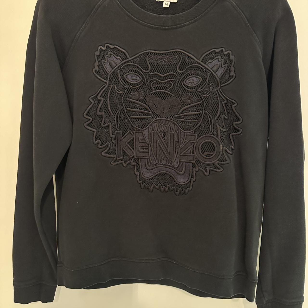 Kenzo sweater all black Incredible KENZO jumper