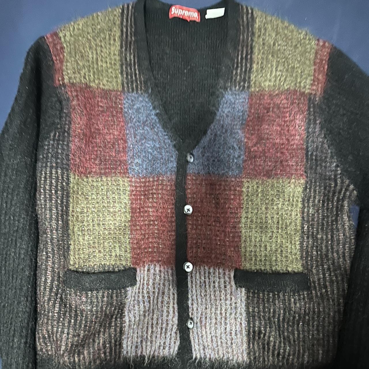 Supreme cardigan-mohair - Depop