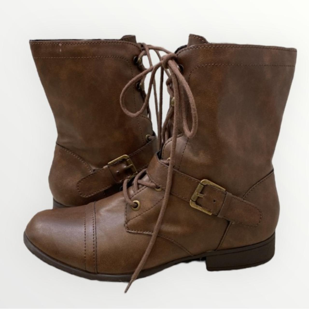 Farahh combat booties hotsell