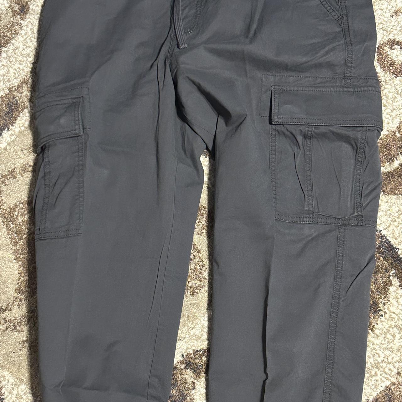 Sonoma dark grey Cuffed Cargo pants Size M Never... - Depop