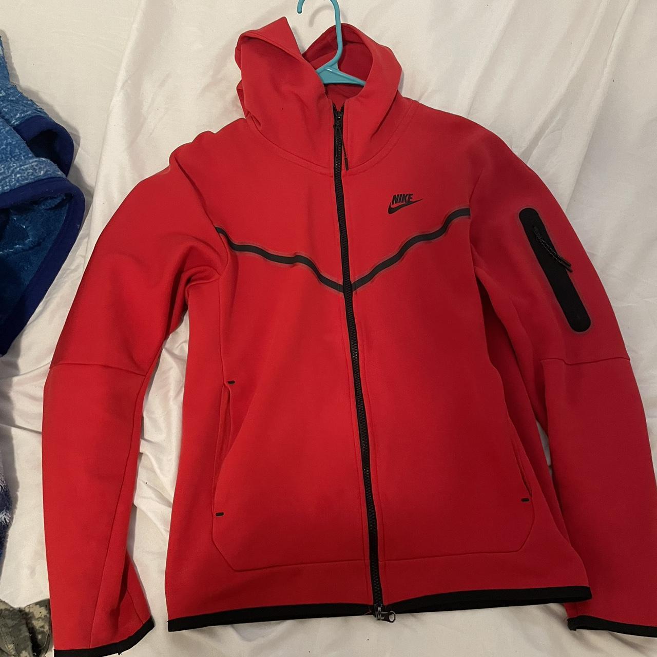 full red tech fleece