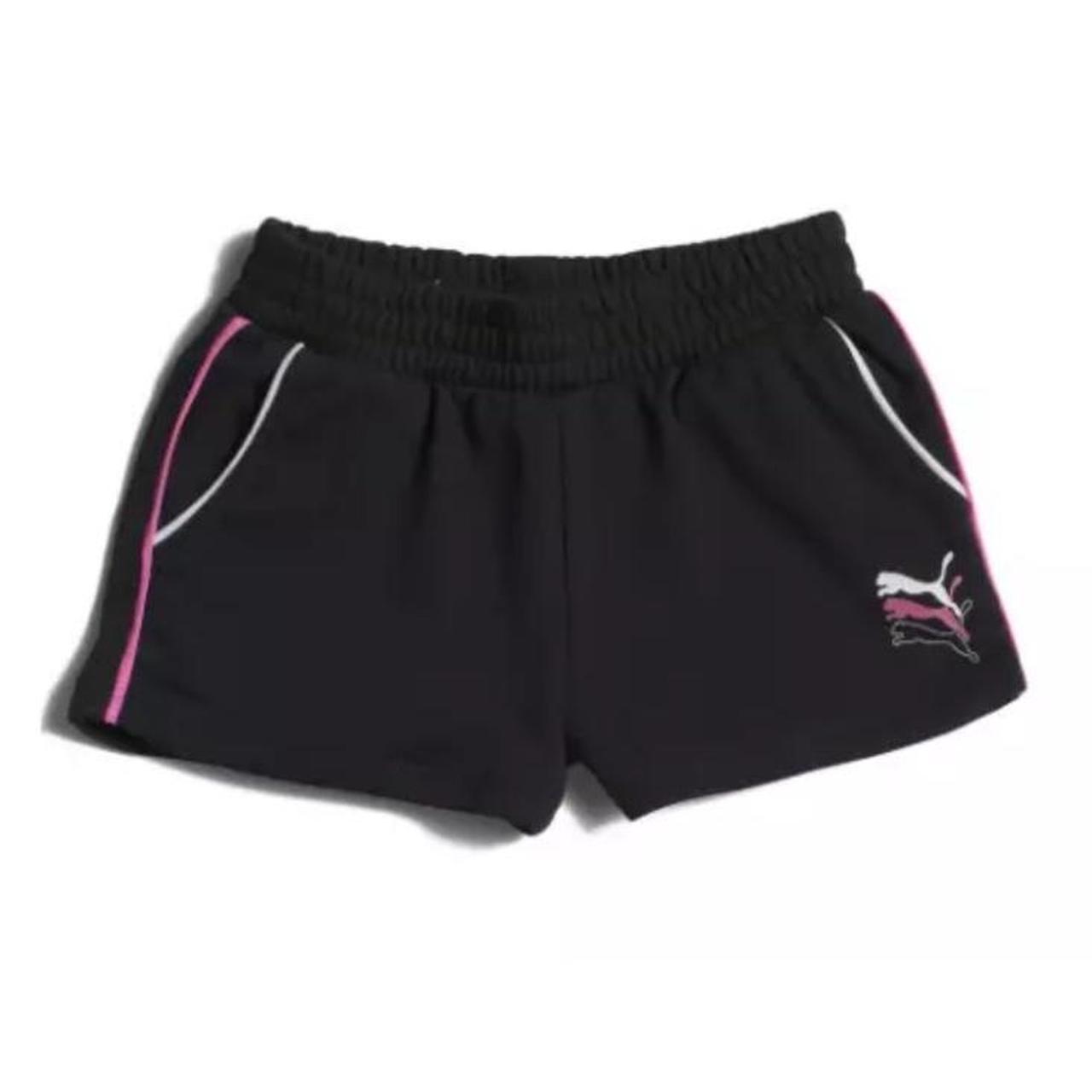 Girls puma shorts best sale