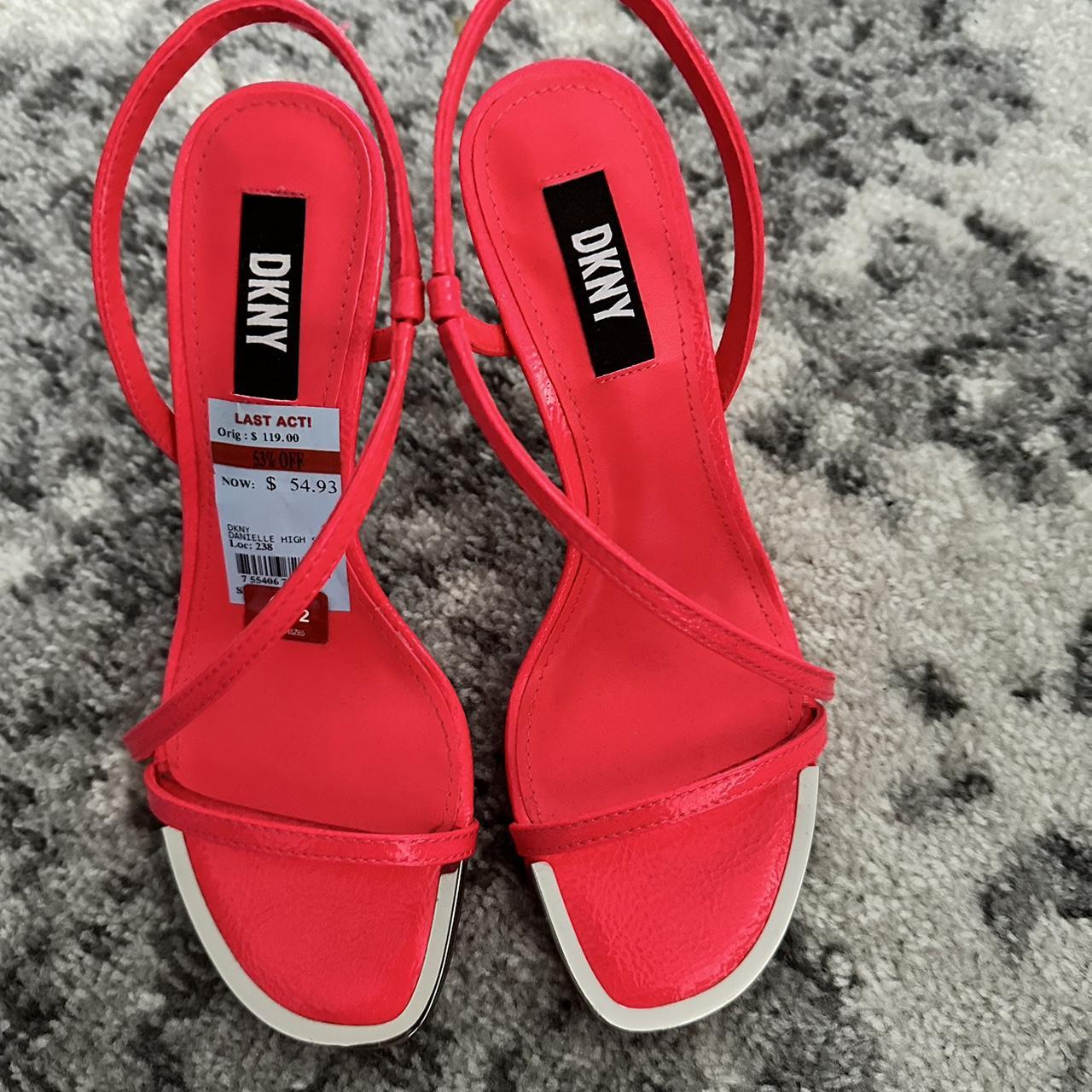 Dkny red heels online