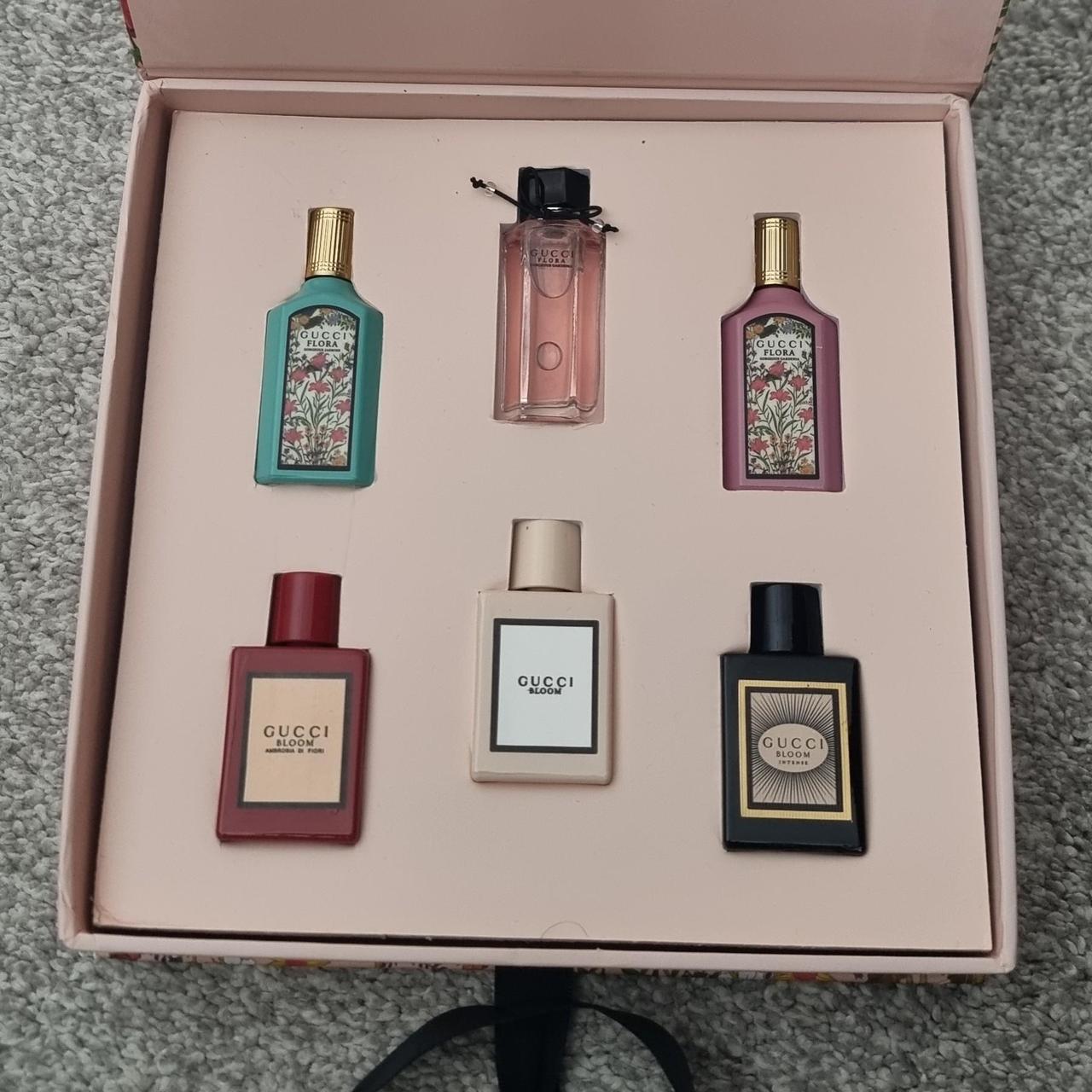 Gucci perfume set Gucci Flora mini gift... - Depop