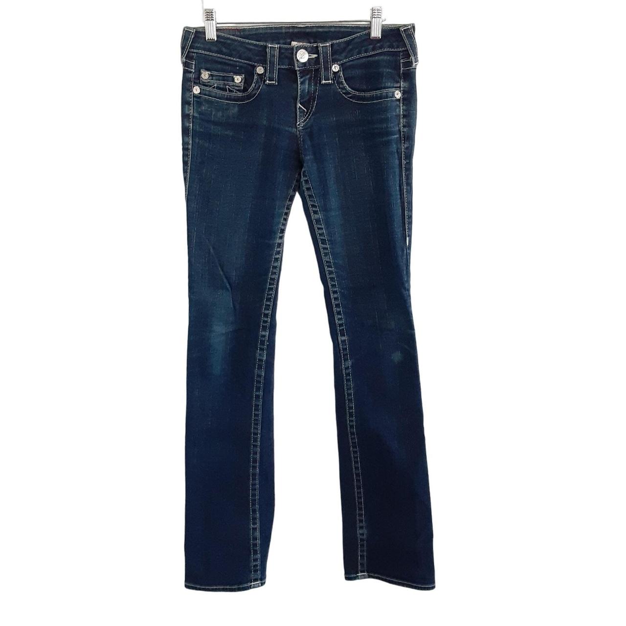 True Religion Women's Low rise Jeans - Blue - 28"… - image 1