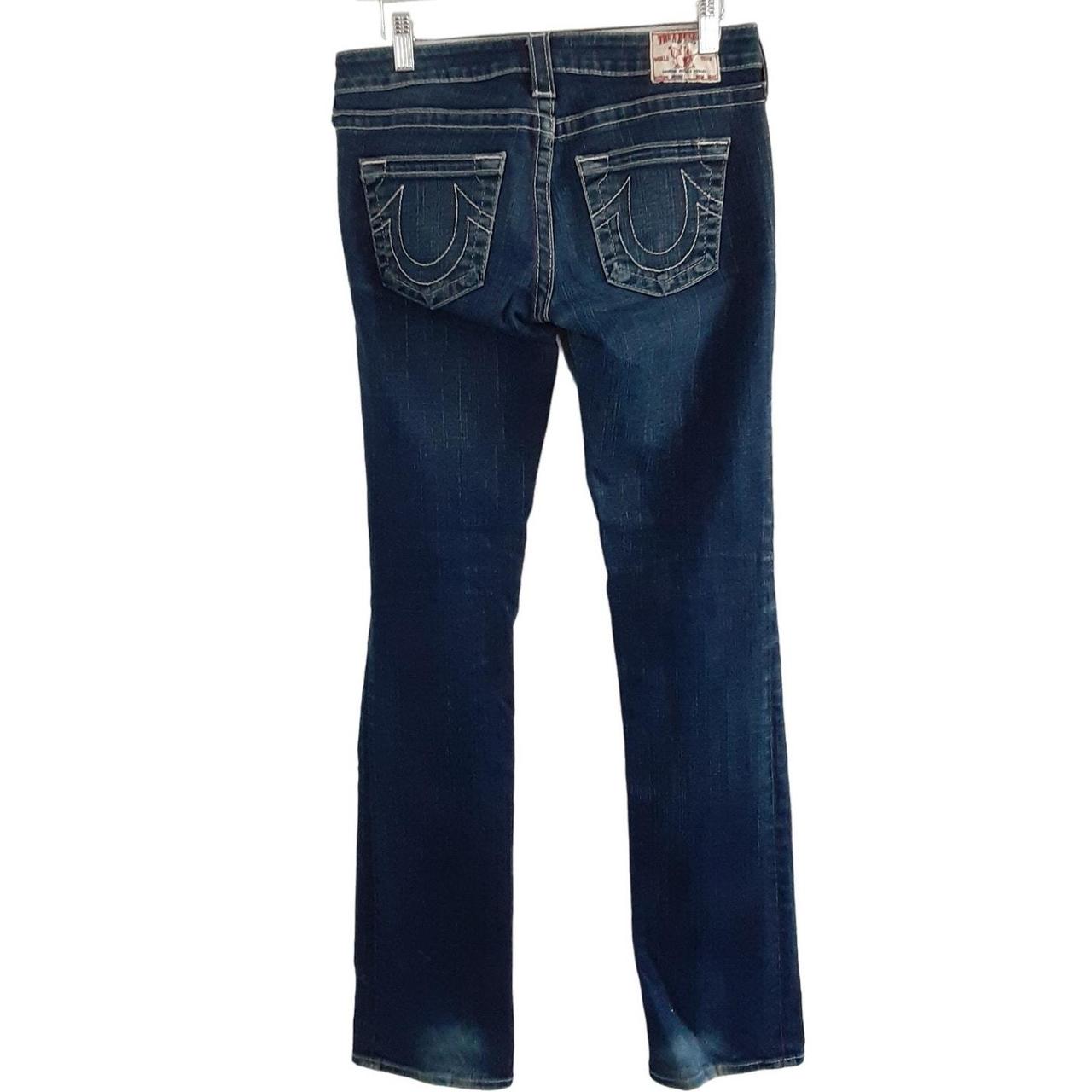 True Religion Women's Low rise Jeans - Blue - 28"… - image 2