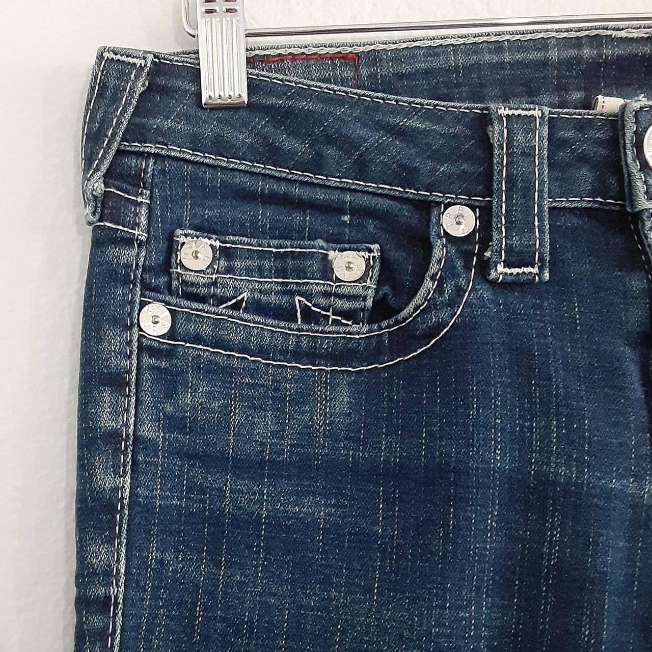 True Religion Women's Low rise Jeans - Blue - 28"… - image 3