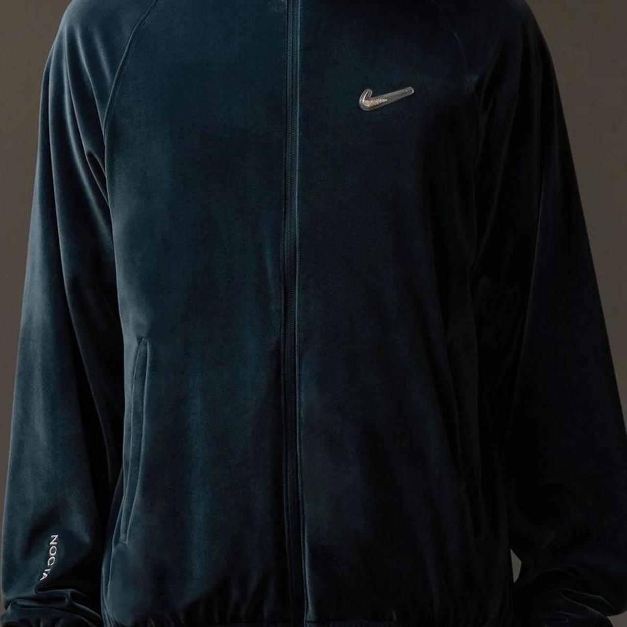 Nike x NOCTA Swarovski Velour Zip jacket sz XL Mens DV3734-454 Blue NEW |  eBay