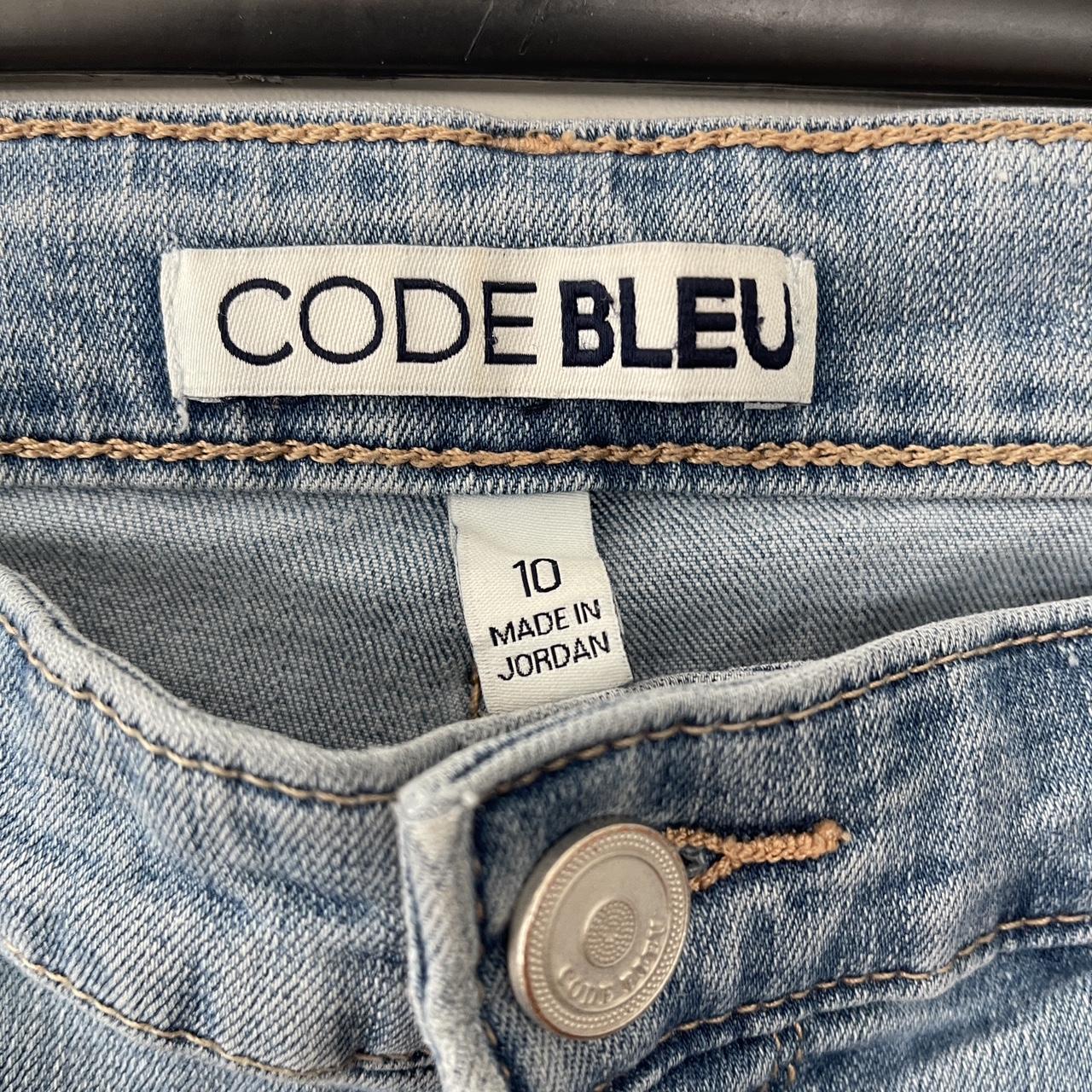 Code Bleu Women's Jeans - Blue - 10 – Code Bleu w… - image 4