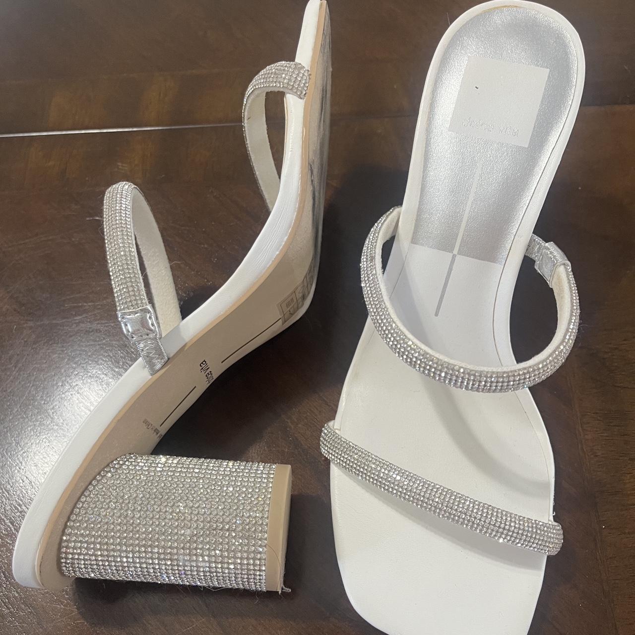 dolce vita noles heels white