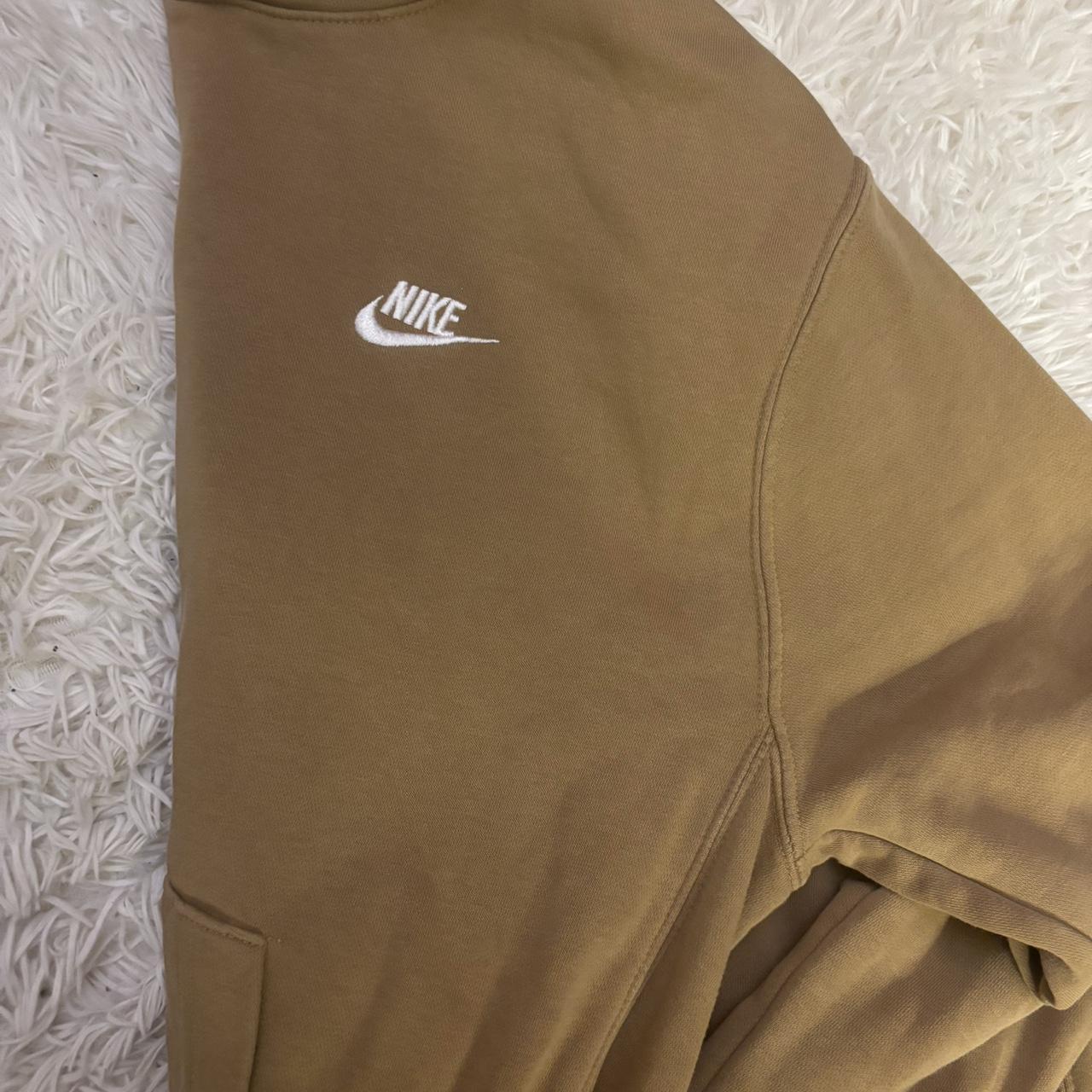 Tan Light Brown Nike Hoodie Size M Only worn twice