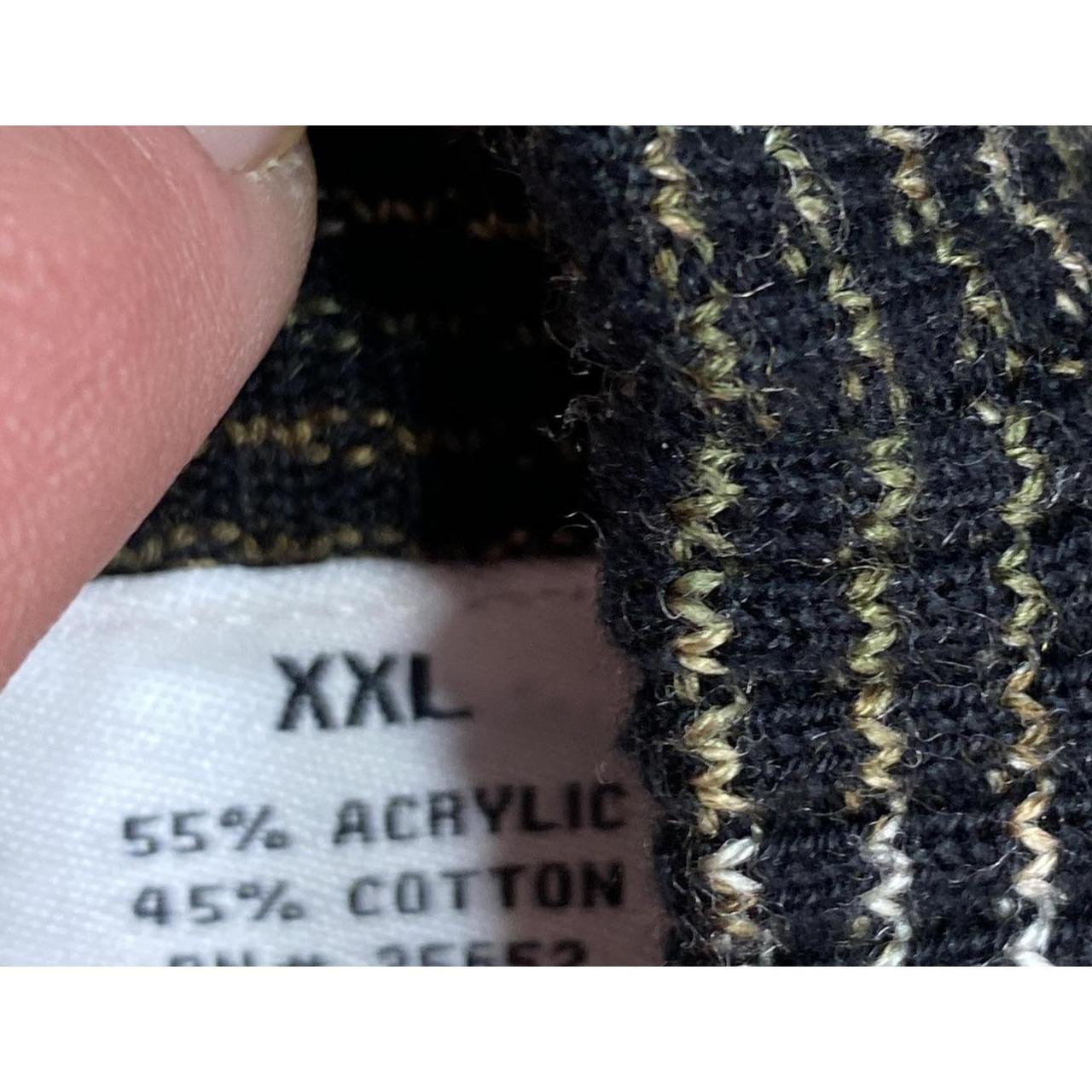 Source Unknown Men's Sweater - Multi - XXL – 3D T… - image 3