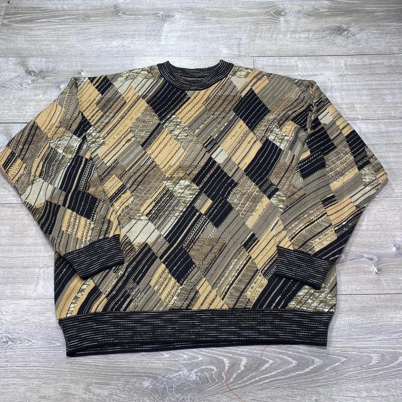 Source Unknown Men's Sweater - Multi - XXL – 3D T… - image 5