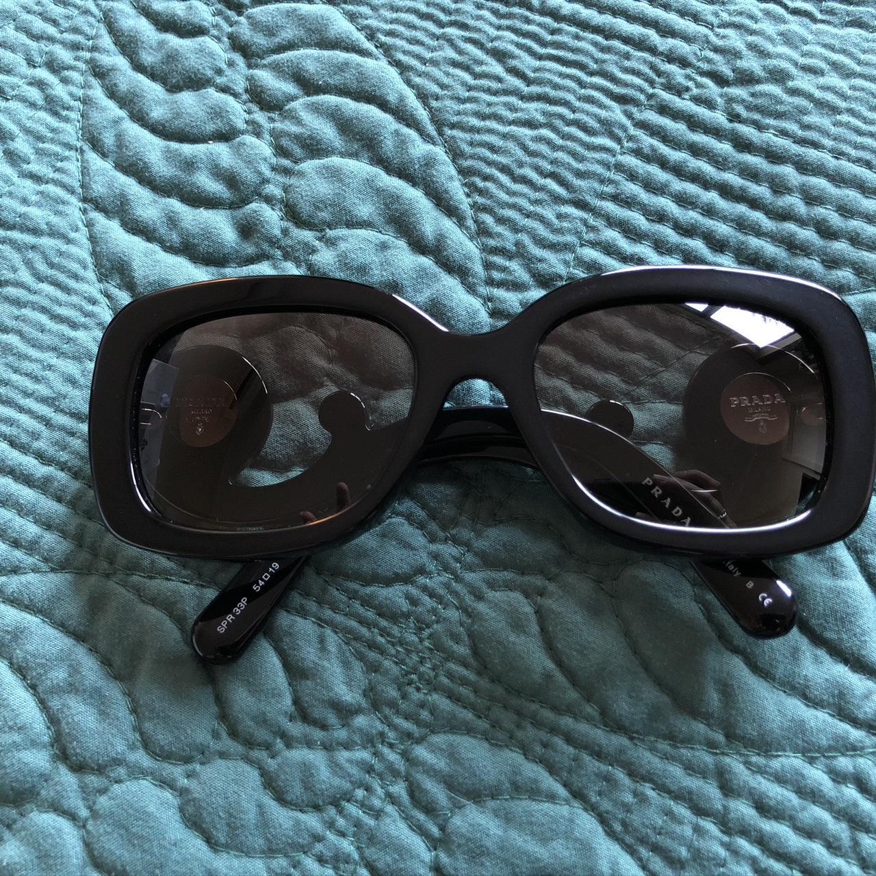 Prada baroque sunglasses square on sale