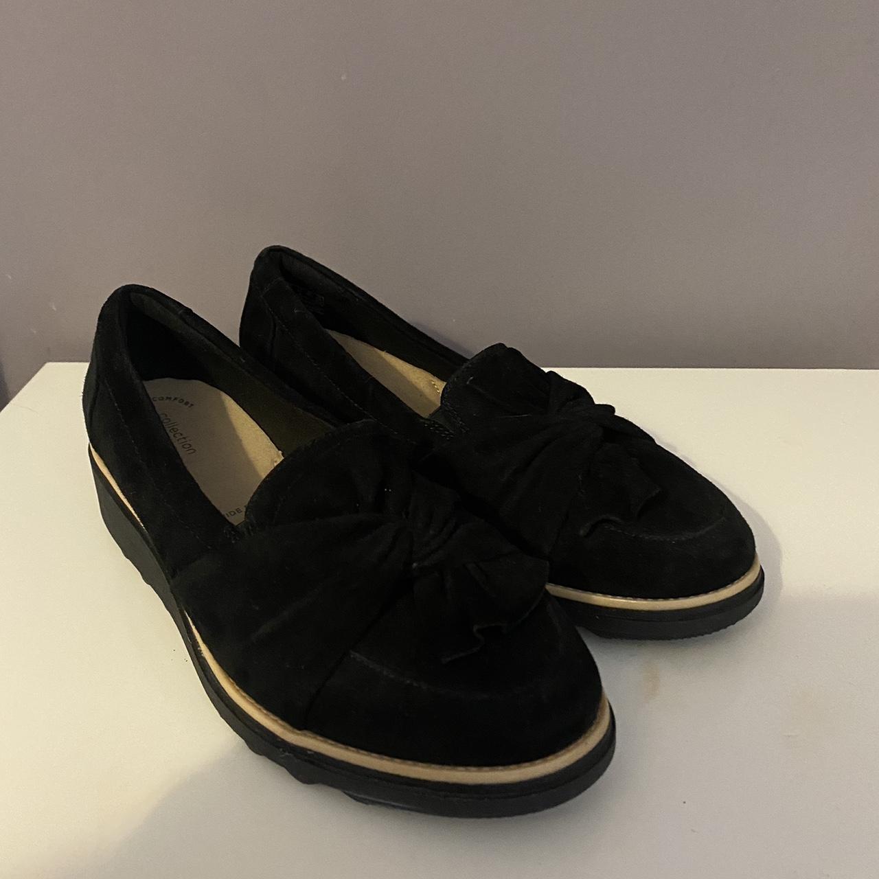 clarks ladies trainers wide fit