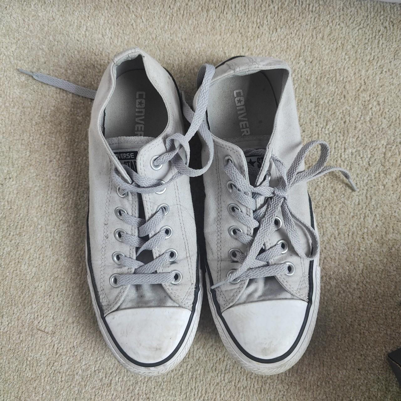 Grey Converse Size 6