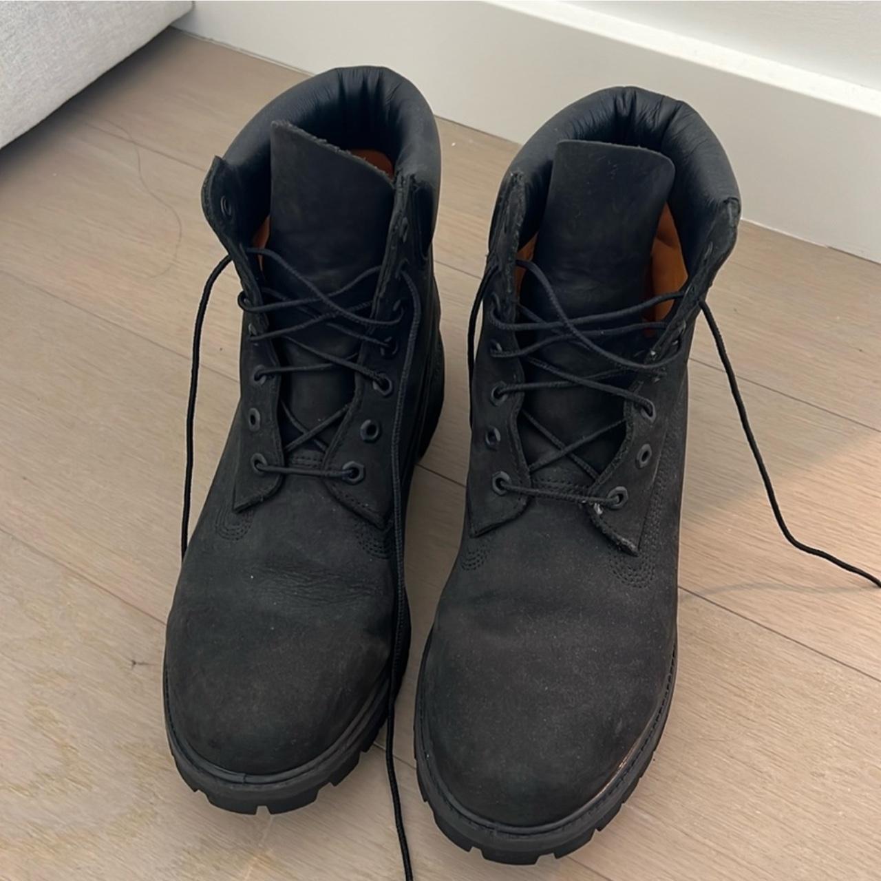 mens black timberland boots footlocker