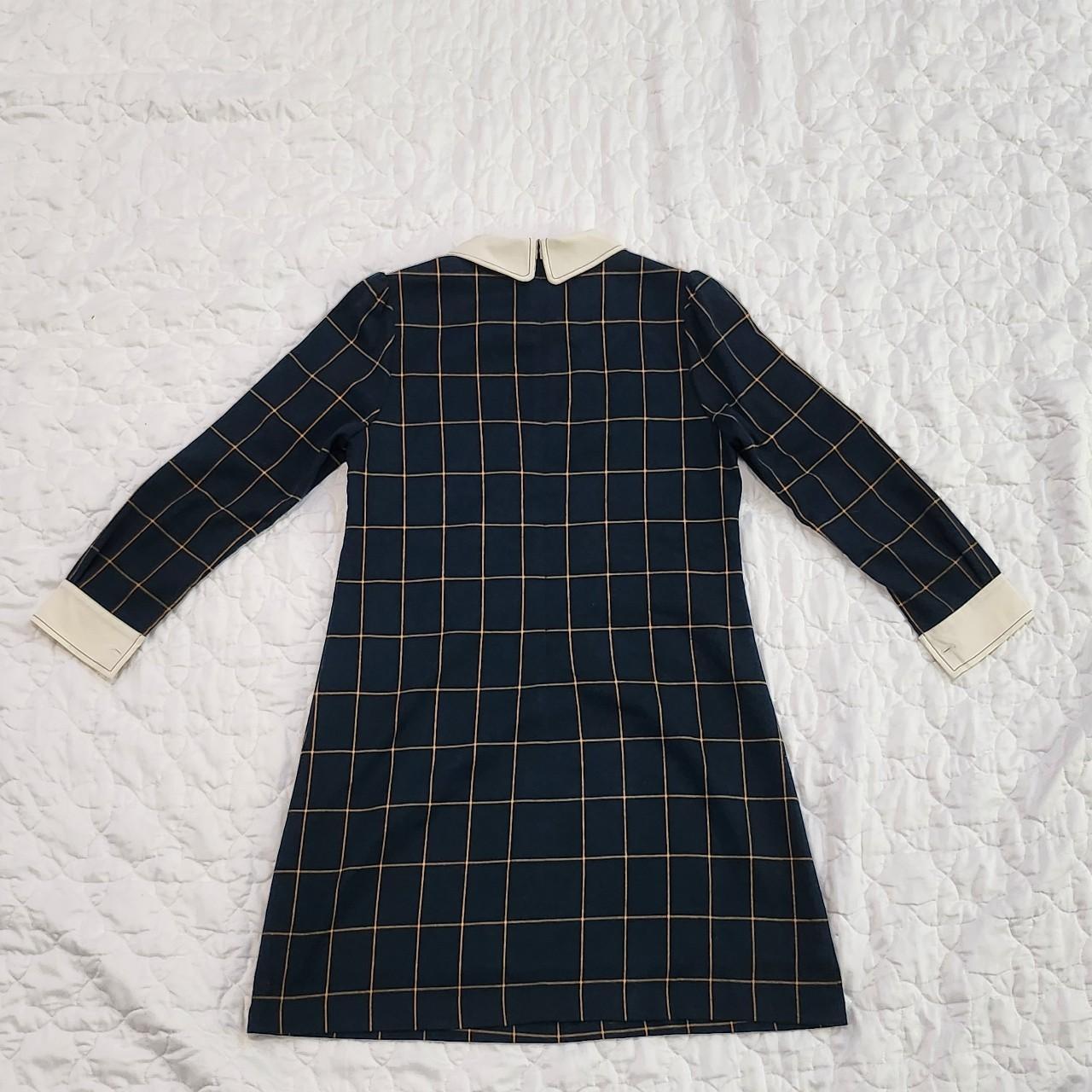 Miss Patina Pembroke Dress, Collared, zips in