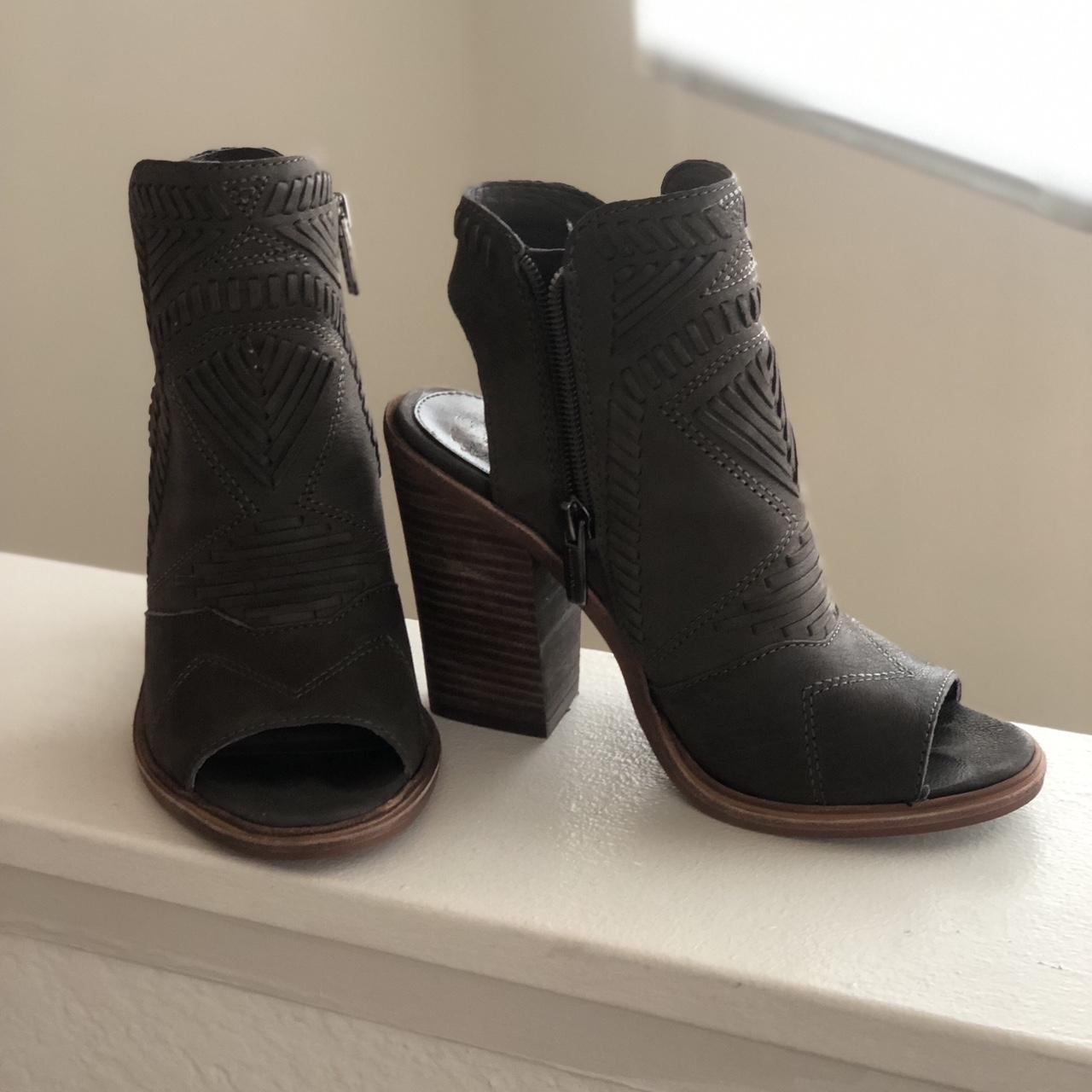 Open toe booties 3 inch heel best sale