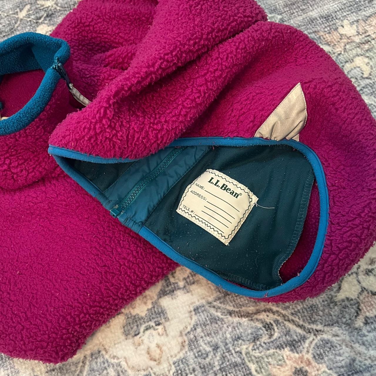 L.L.Bean Women's Bomber Jacket - Multi/Pink - L –… - image 3