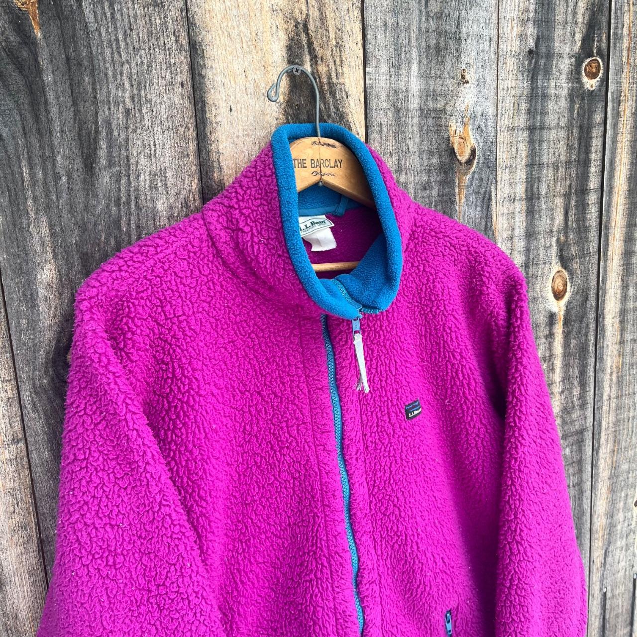 L.L.Bean Women's Bomber Jacket - Multi/Pink - L –… - image 4