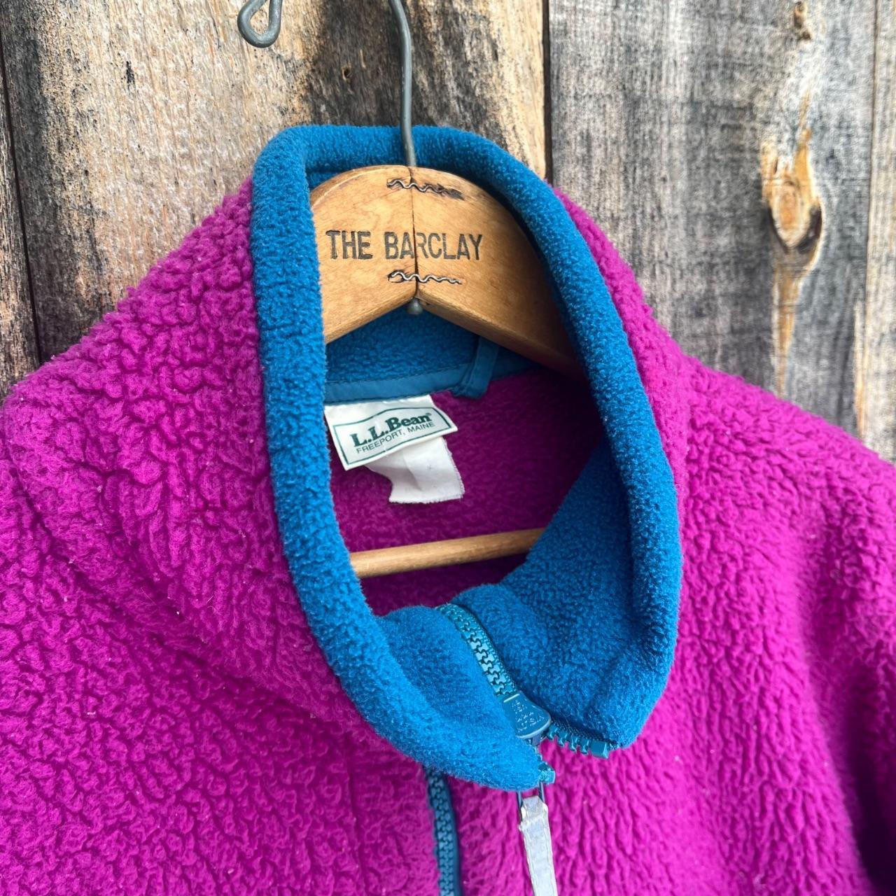 L.L.Bean Women's Bomber Jacket - Multi/Pink - L –… - image 2