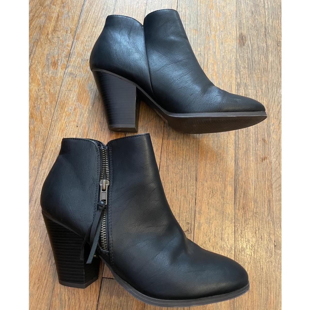 Charlotte russe black fashion booties