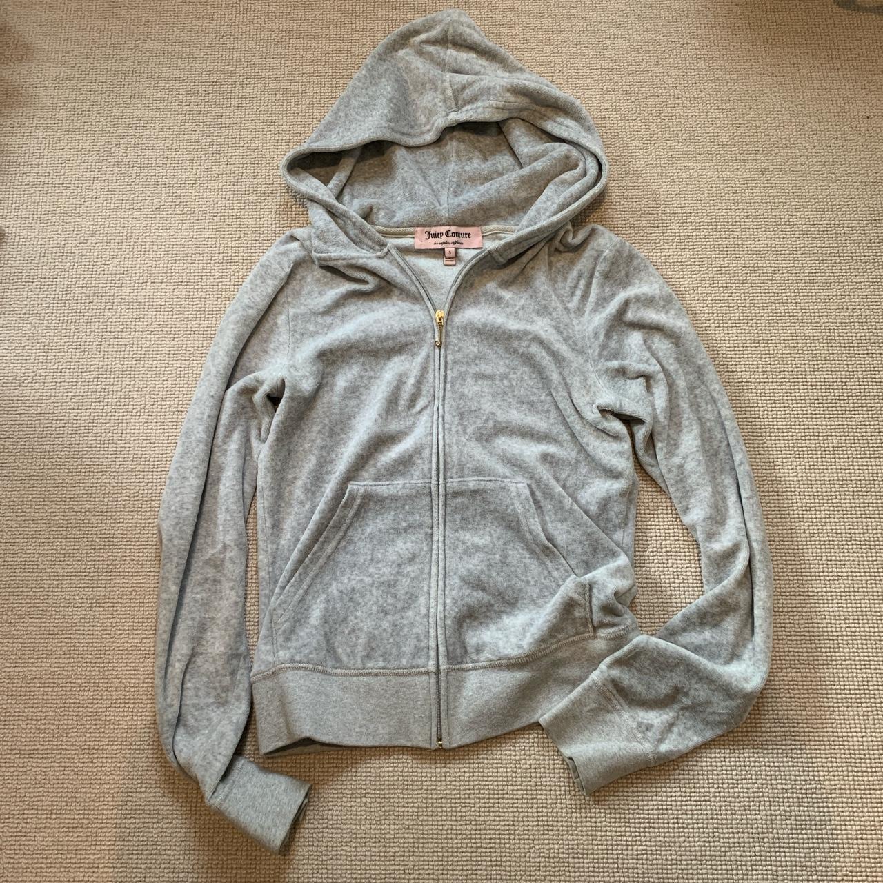 Juicy couture hoody in grey Size S but best fits a... - Depop