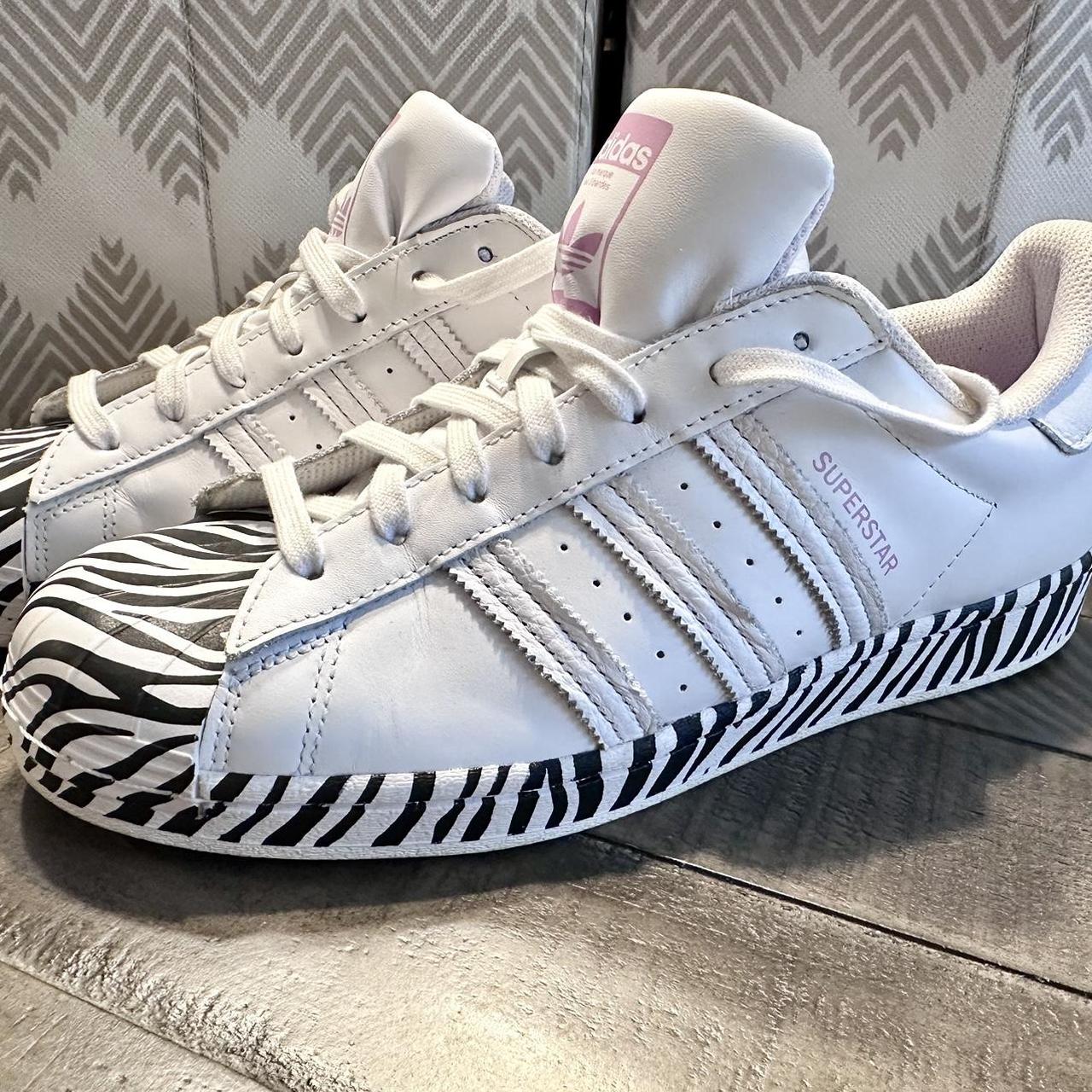 HOT Adidas Sneaker Adidas Superstar White Zebra Adidas