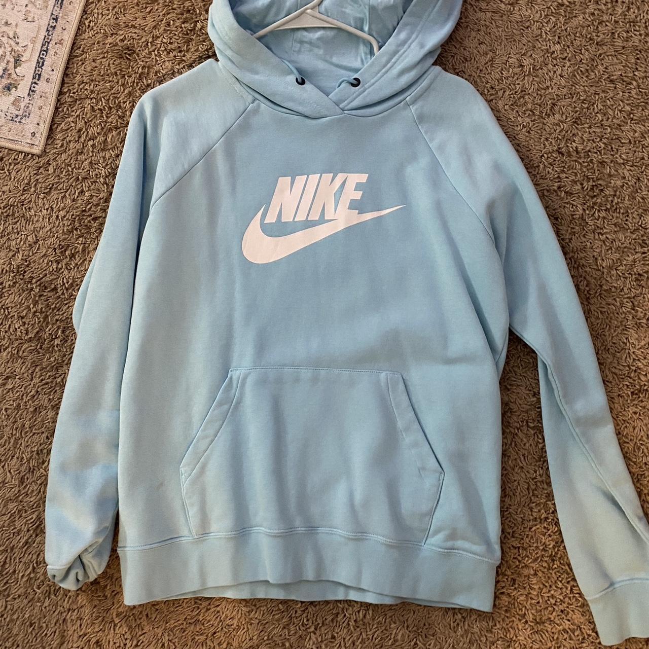 nike aqua hoodie