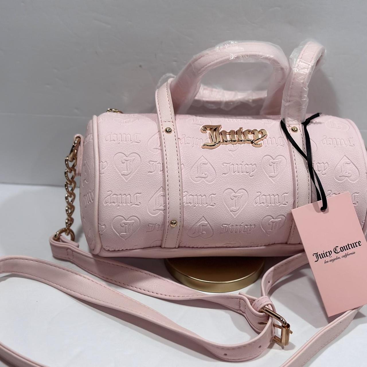 Juicy Couture Powder Blush Pink Mini Barrel Bag Depop