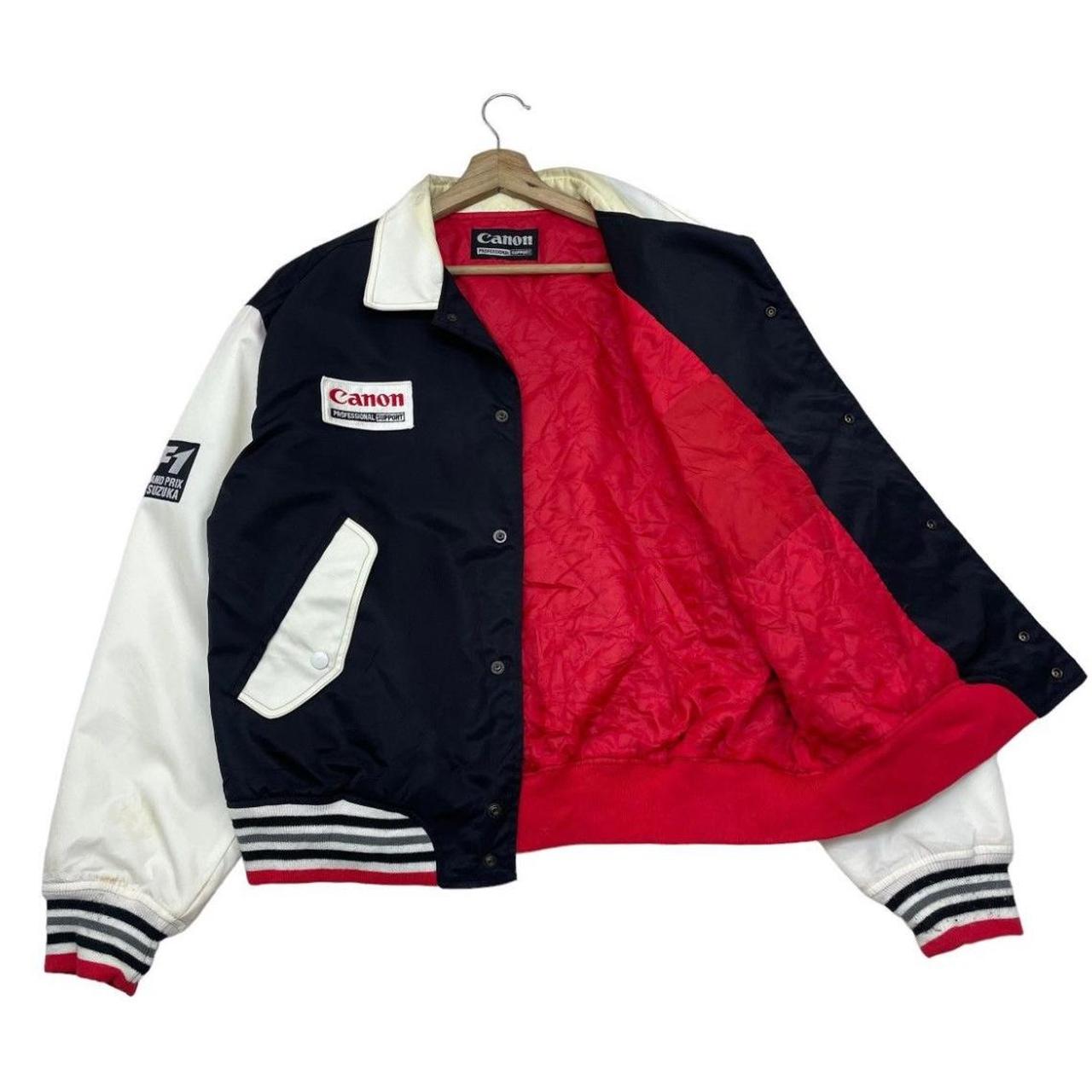 Vintage Canon Staff X F1 Grand Prix In Suzuka Bomber | Depop