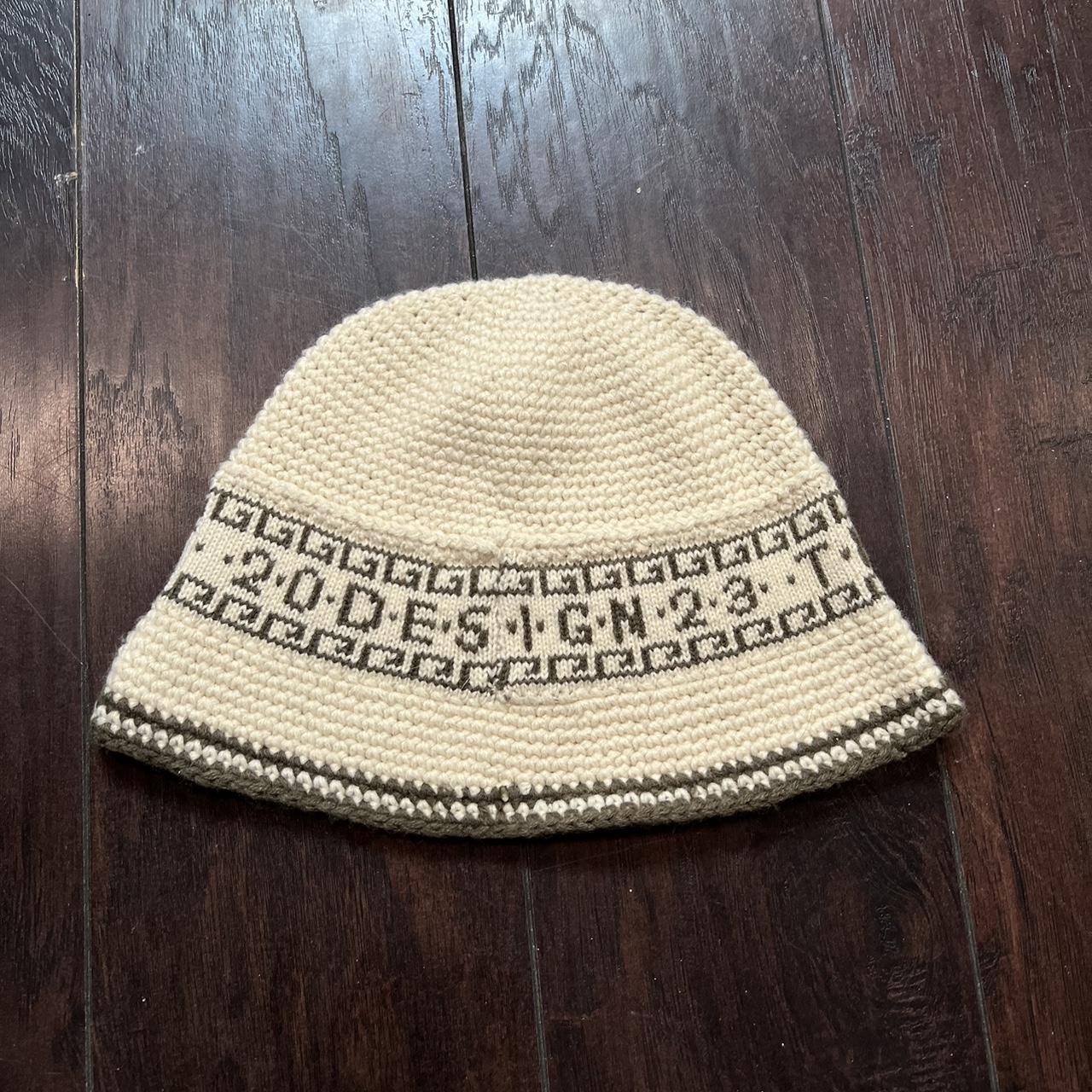 THISISNEVERTHAT bucket hat Crochet material    Worn - Depop