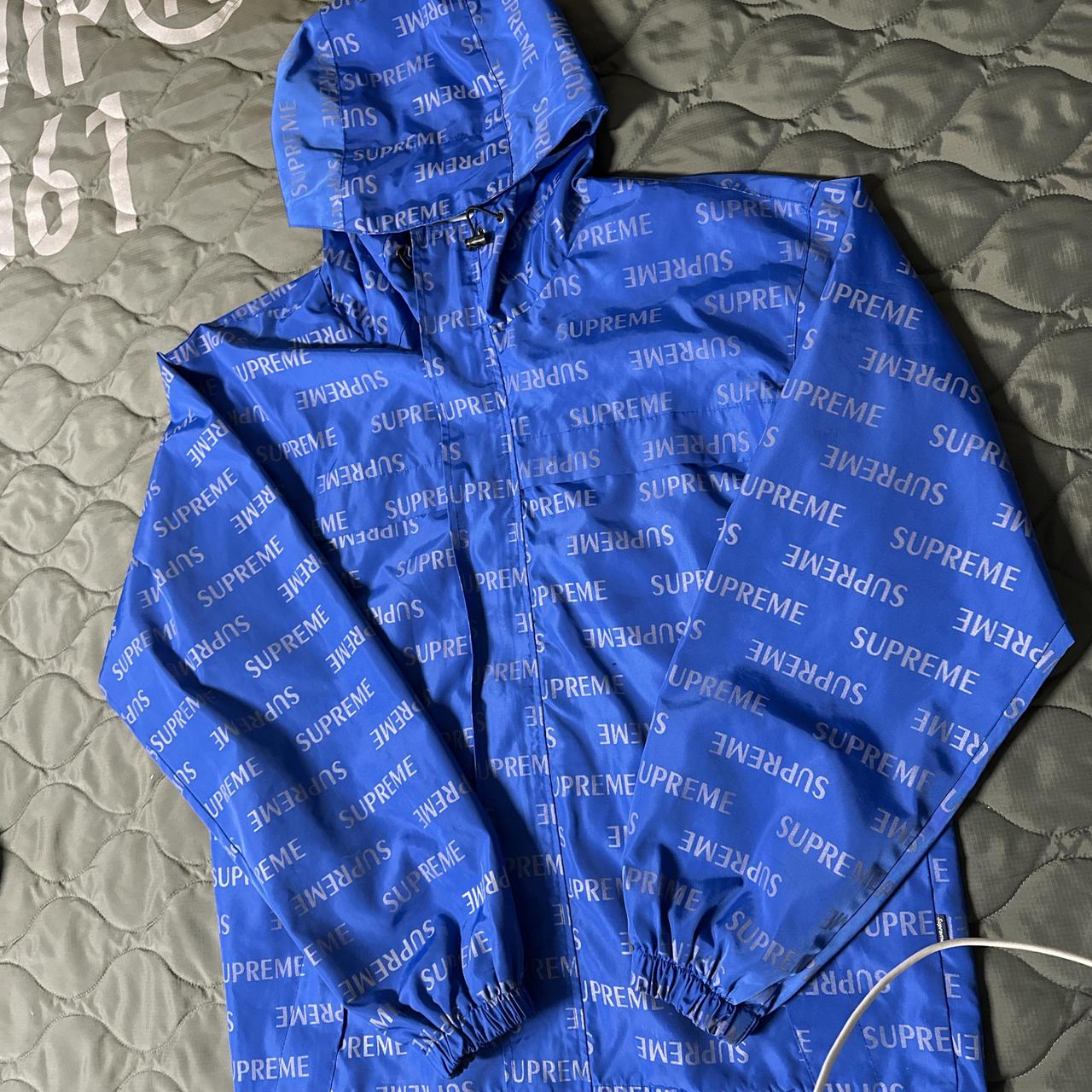 Supreme 3M Reflective Repeat Taped Seam Jacket...