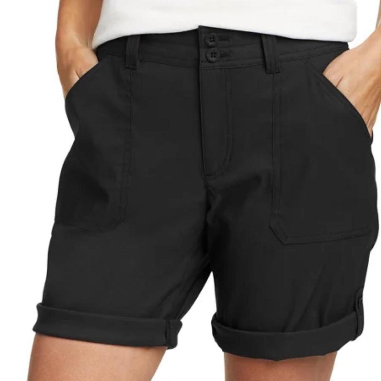 Ladies deals black cargo shorts