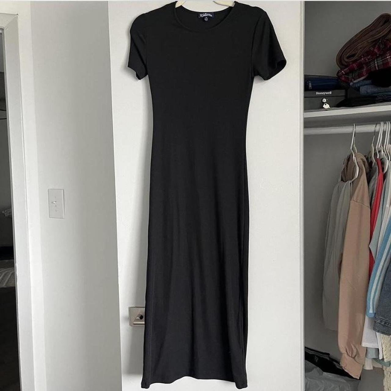ribbed bodycon maxi dress