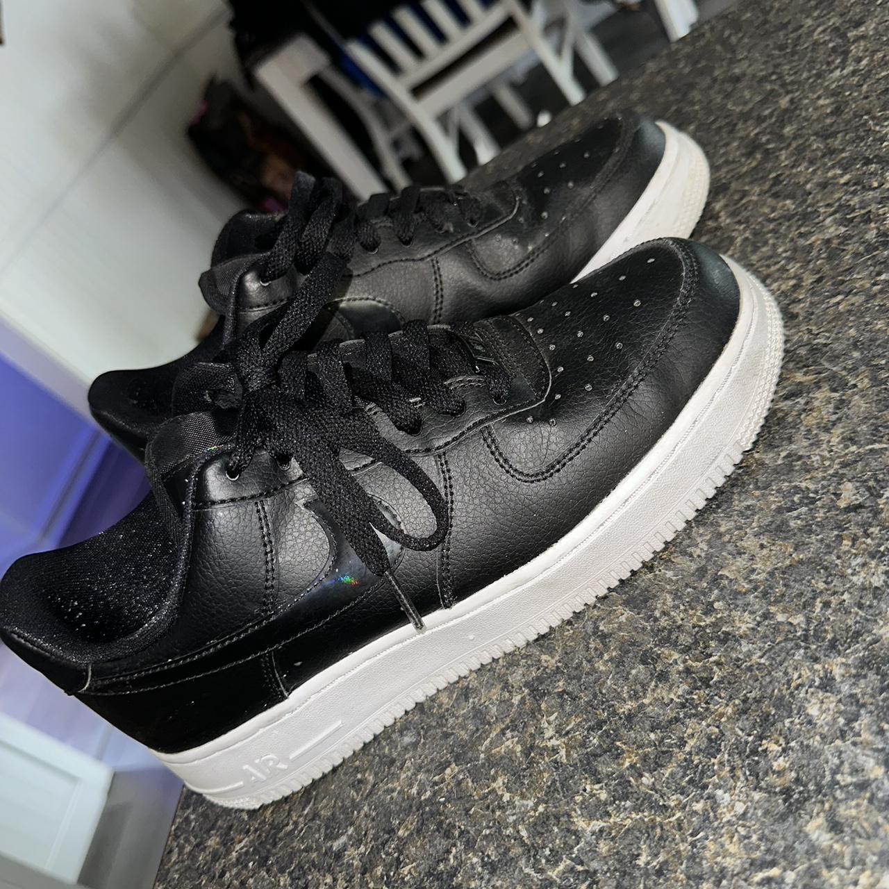 nike air forces holographic