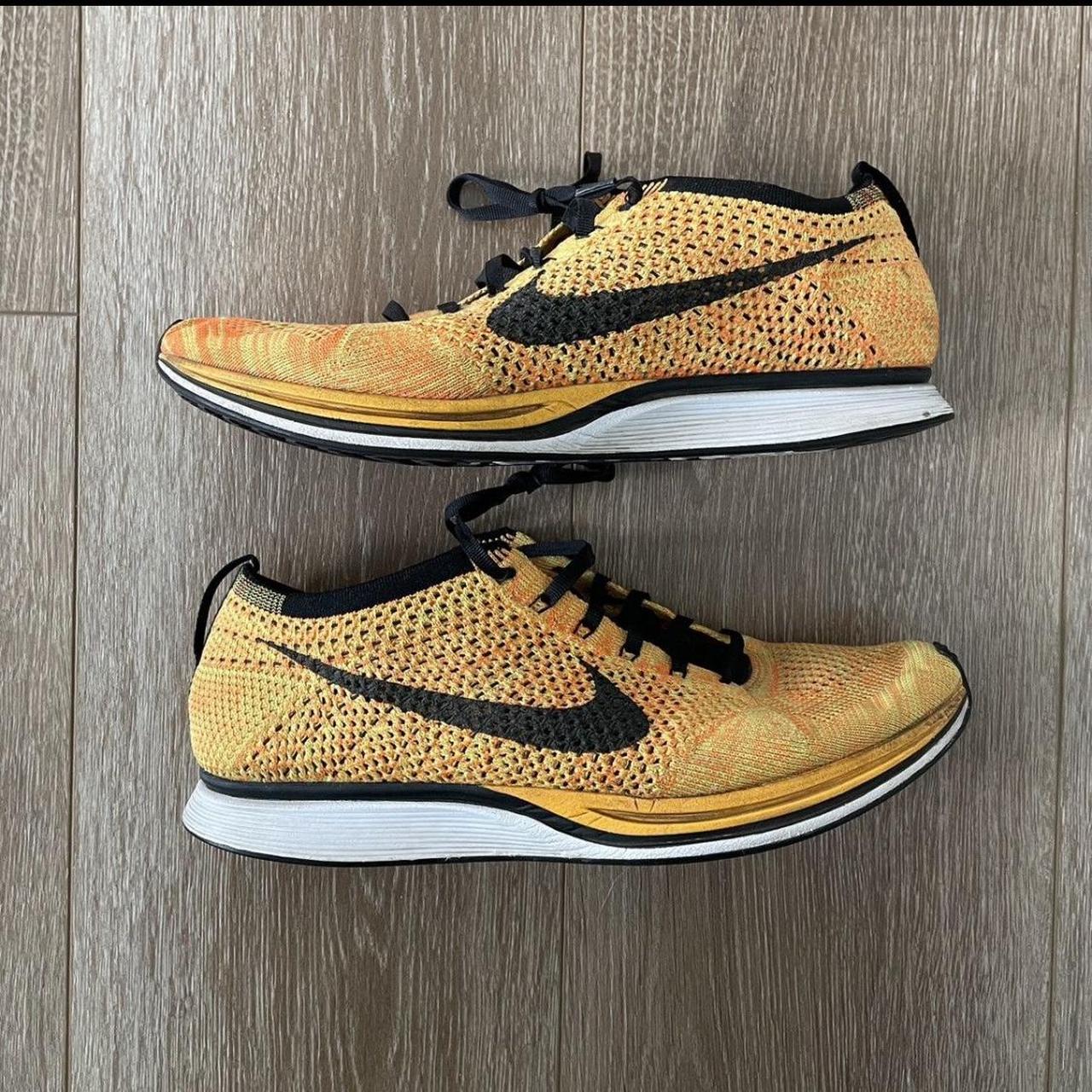 Unofficially dubbed the Cheetos this flyknit. Depop