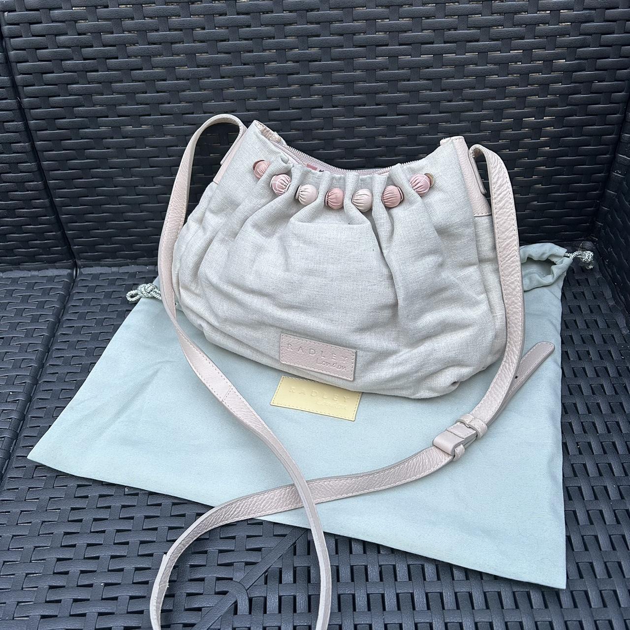 Authentic Radley London online crossbody white bag