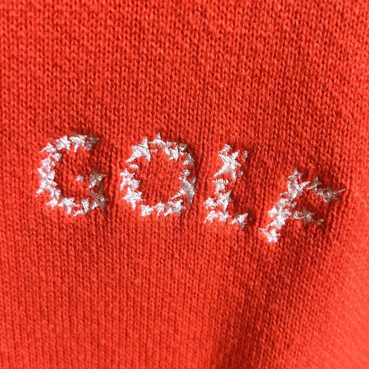 GOLF WANG Galaxy Logo Collared Sweater Size: Men's / | Depop