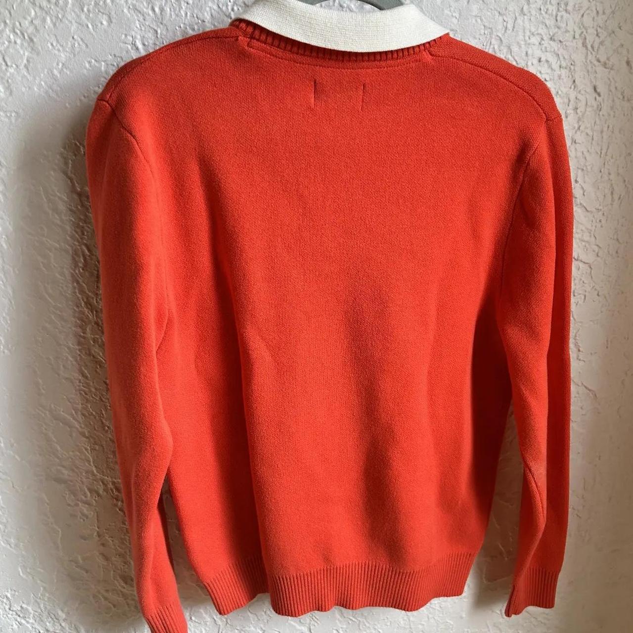 トップス GOLF WANGRITUAL SWEATER ORANGE Orange Golf Wang ritual sweater never worn size | Depop