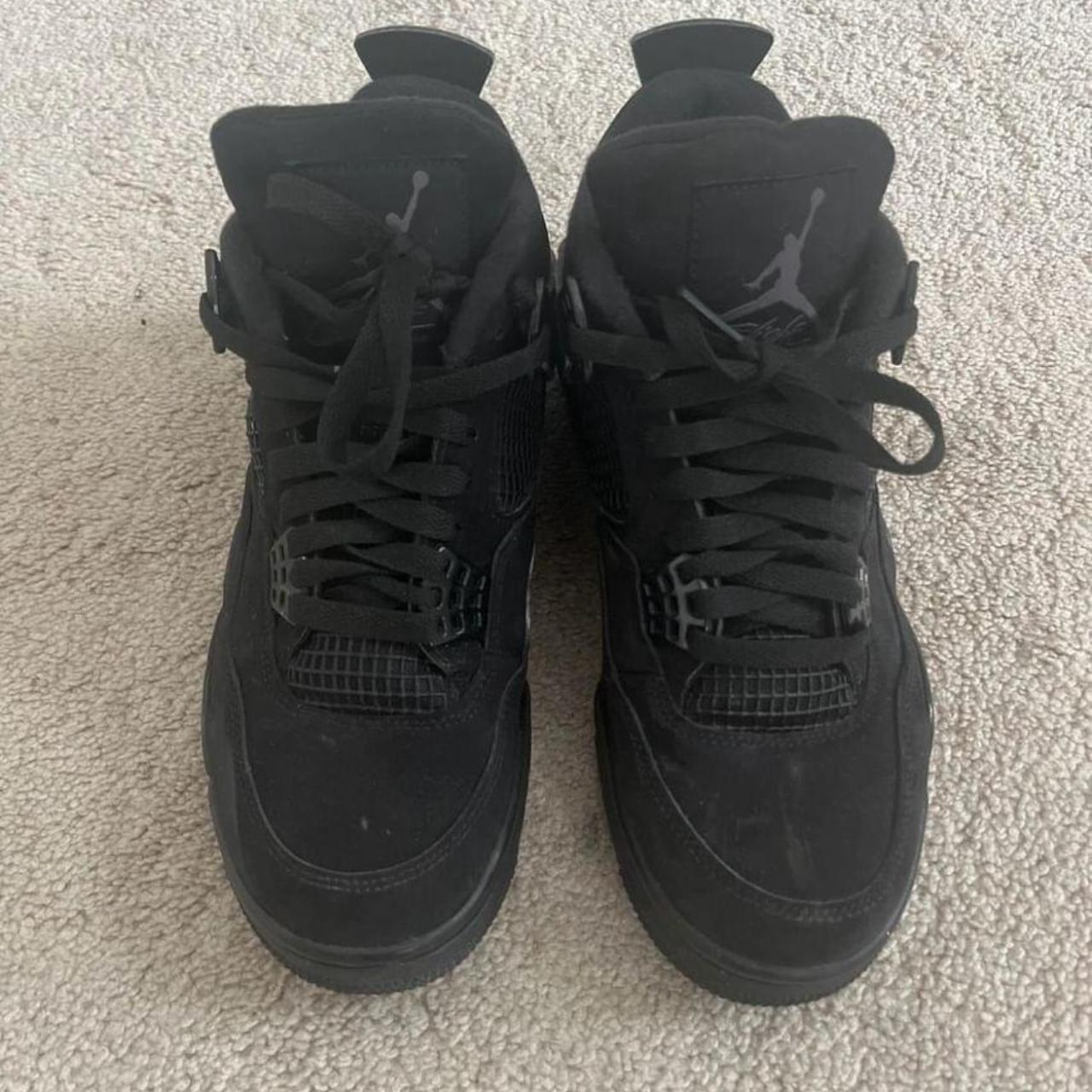jordan retro 4 black cat size 9