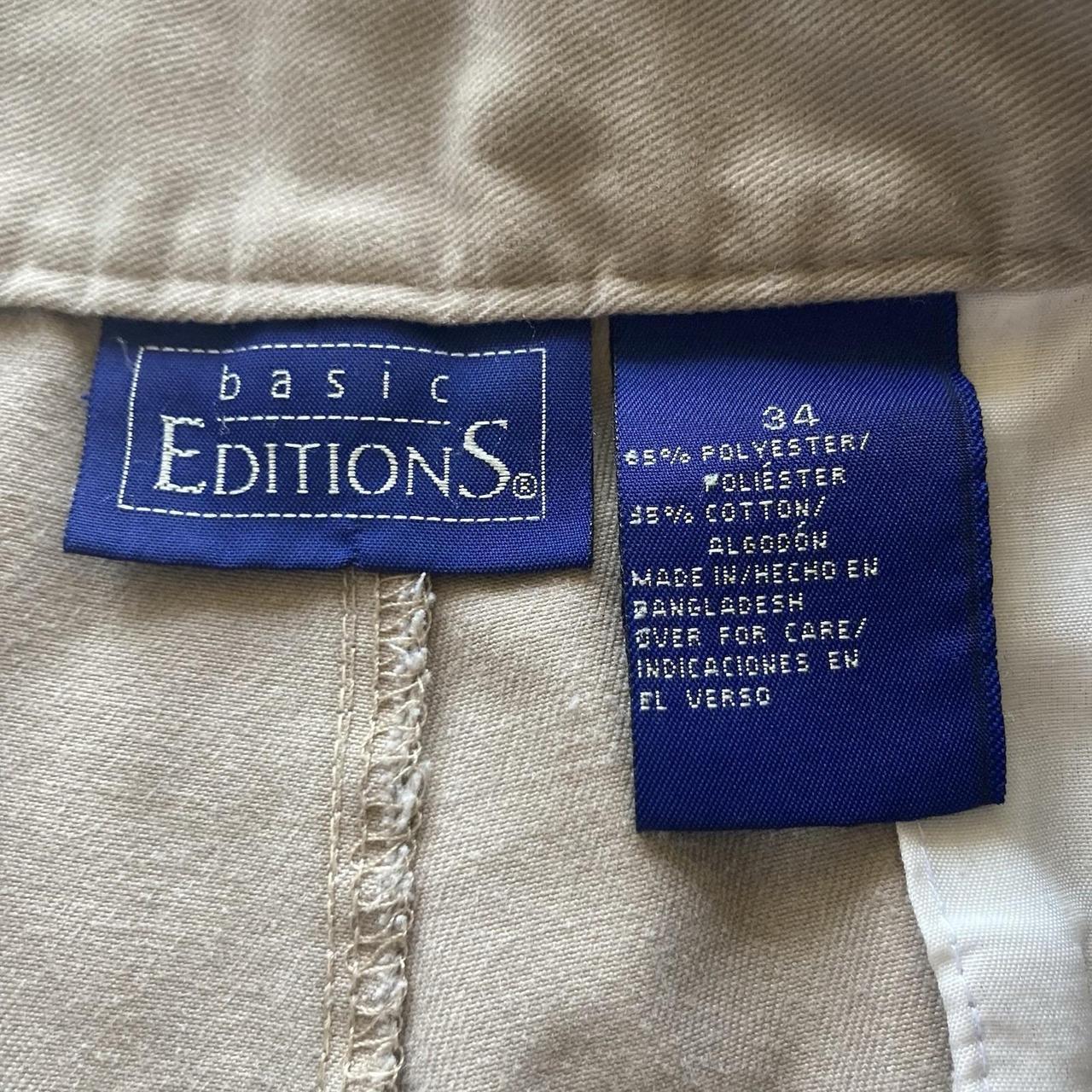 Basic Editions Men's Shorts - Tan - 34" – Basic E… - image 3