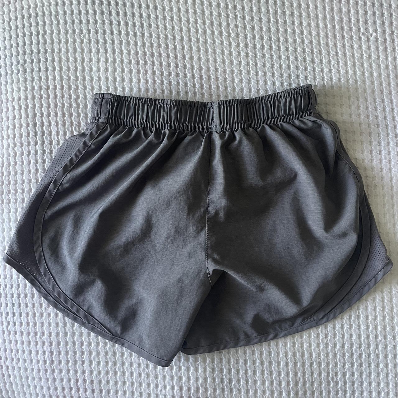 grey nike shorts womens