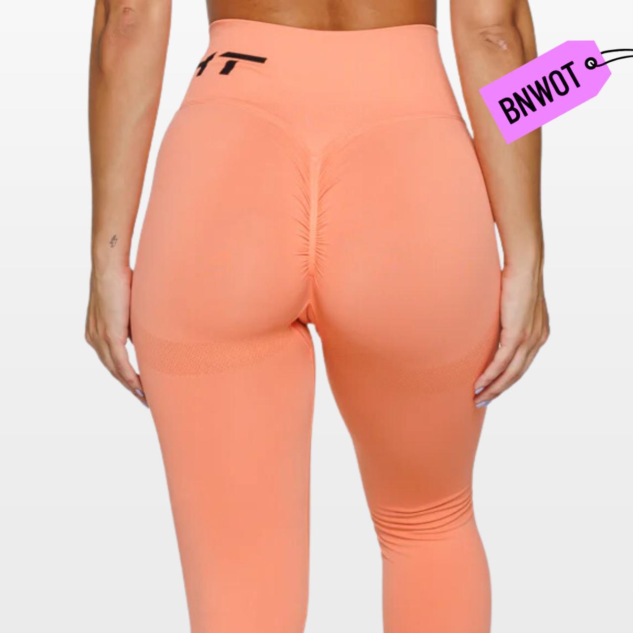 Orange brand leggings hotsell