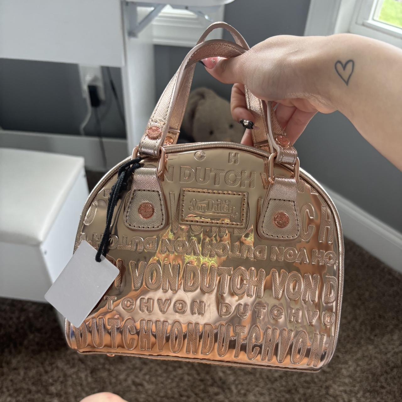Pink von-dutch-bag - Depop